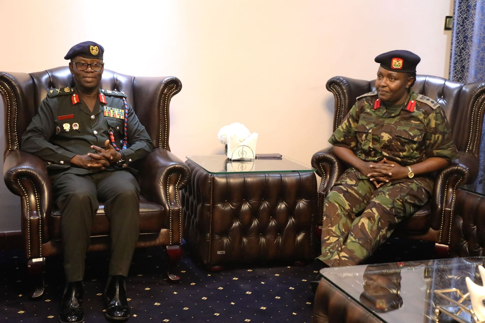 GHANA ARMED FORCES COMMAND AND STAFF COLLEGE STUDY TOUR VISIT