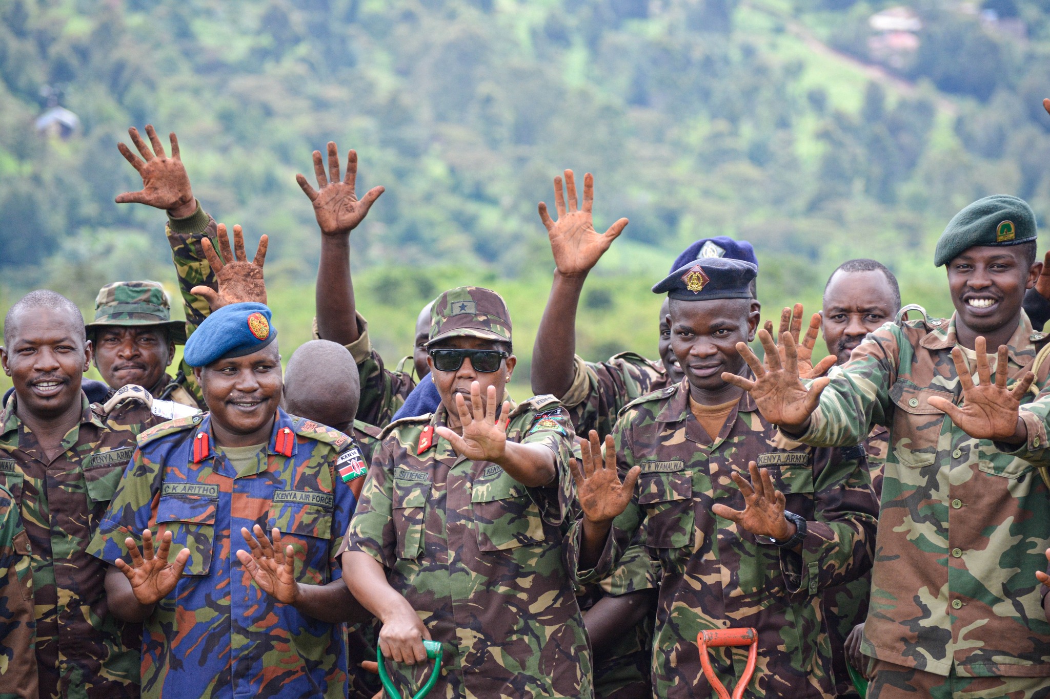 TREE PLANTING AT NGONG HILLS