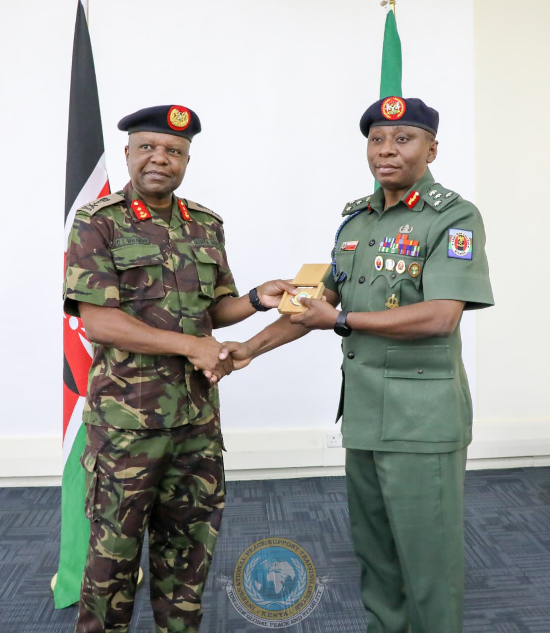 VISIT BY THE ARMY WAR COLLEGE NIGERIA