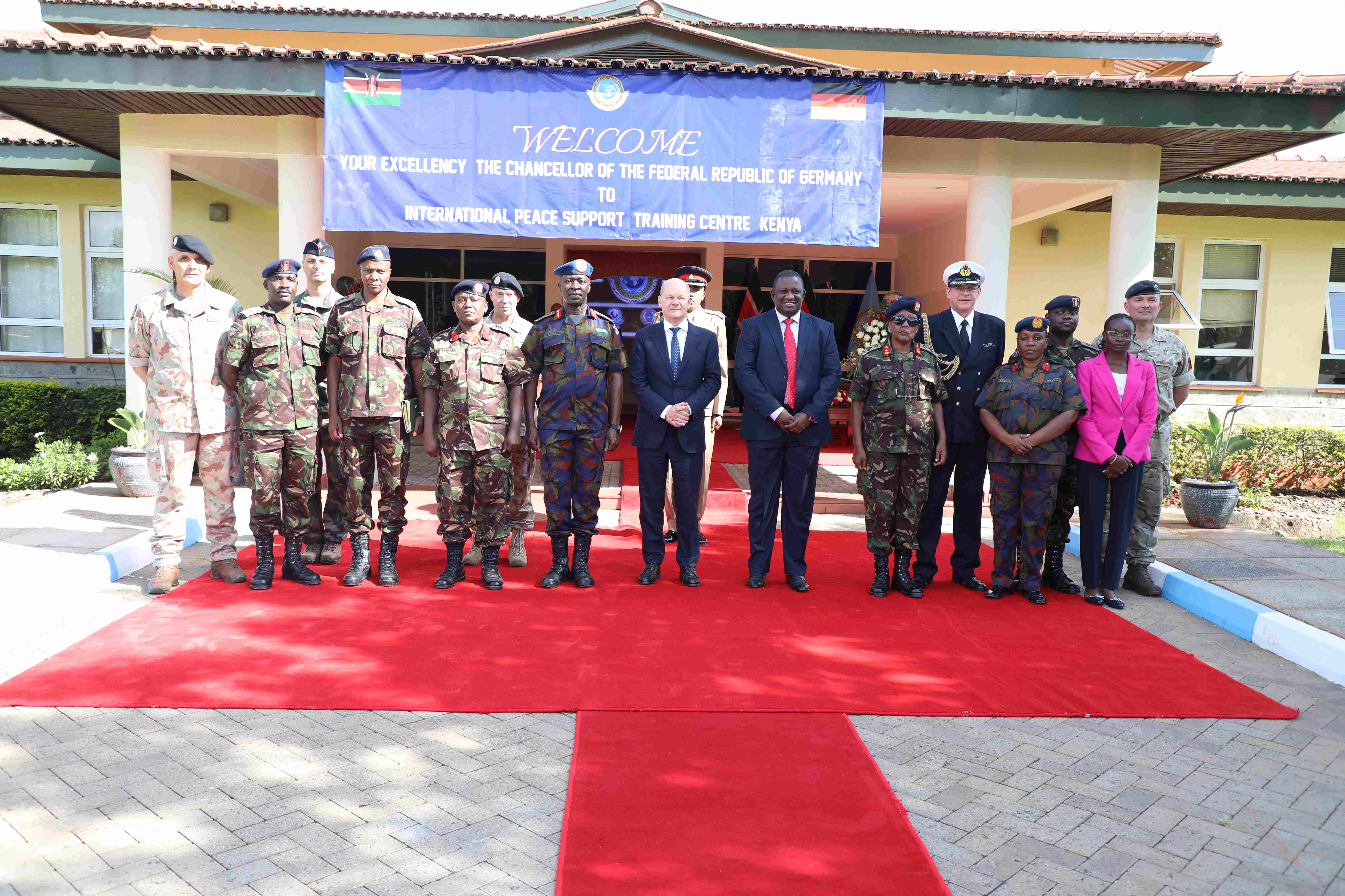 GERMAN CHANCELLOR H.E OLAF SCHOLZ VISIT TO HPSS
