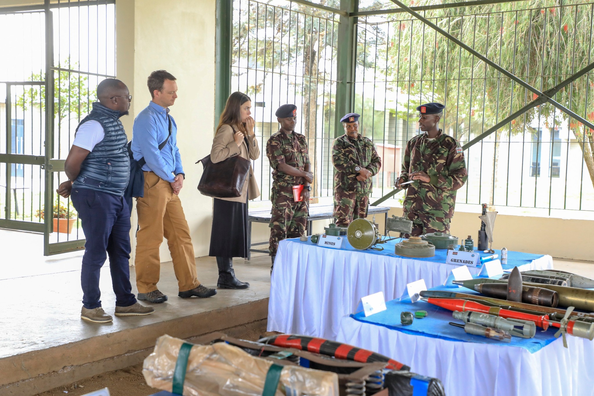 THE TRÓCAIRE GLOBAL SECURITY TEAM VISIT